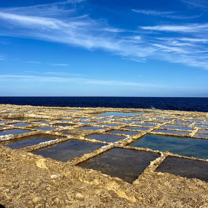 Gozo Coastal Walk - Gozo Salt Pans