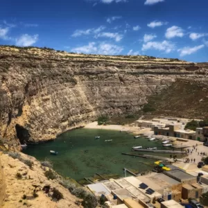 Things to Do in Gozo - Inland Sea from Above