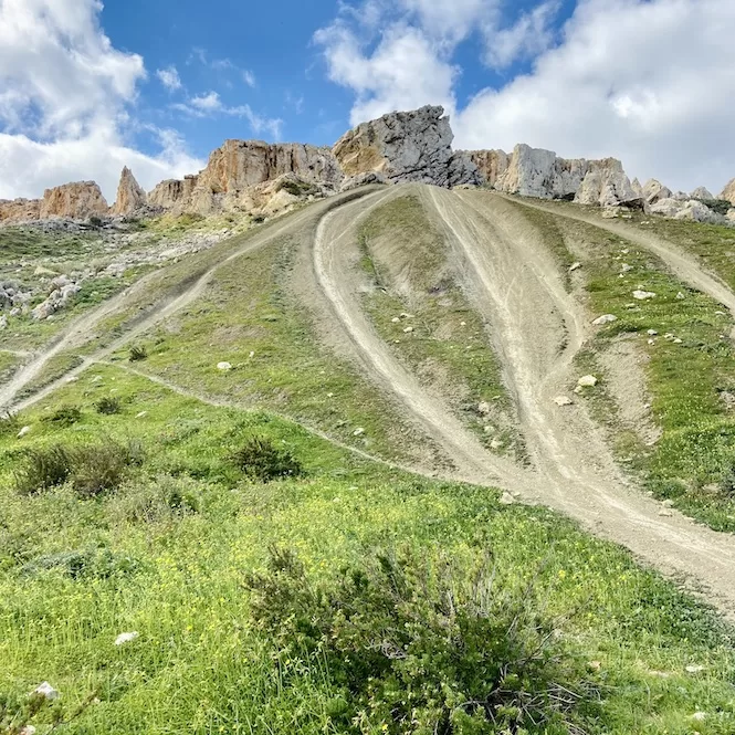 Selmun Palace Circular Walk - Clay Cliffs in Selmun Area