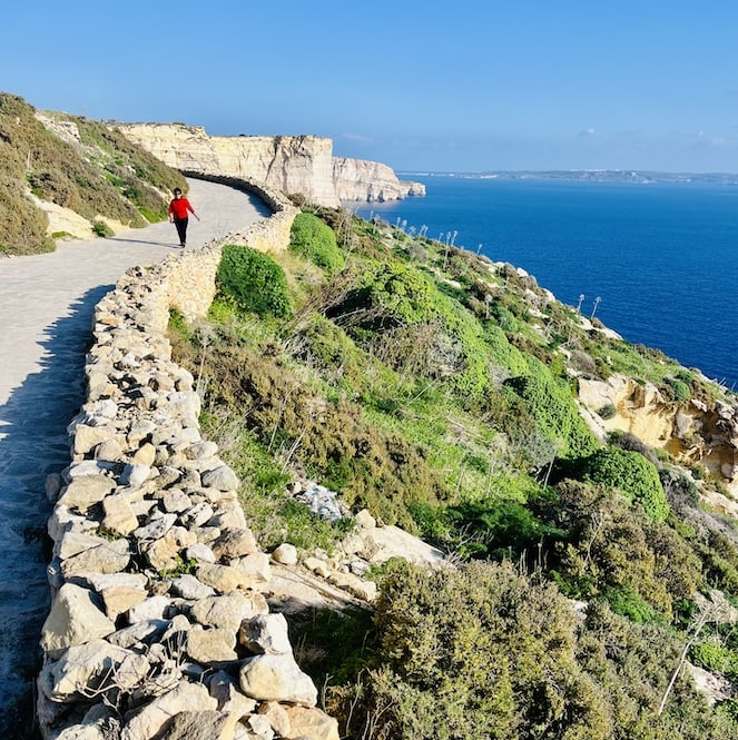 Gozo Hiking - Sanap Cliffs Scenic Walk