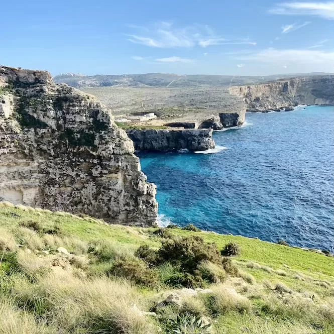 Paradise Bay Hike in Malta - Views of Majistral Park