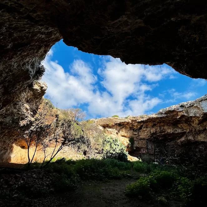 Paradise Bay Hike in Malta - Cave