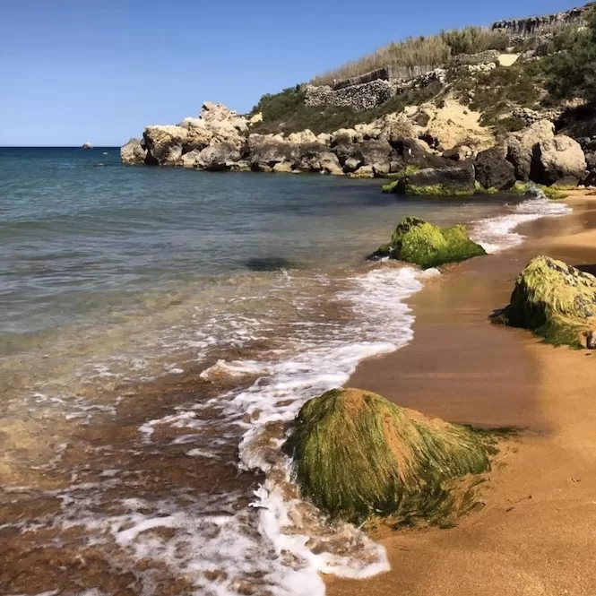 Secret Beaches in Gozo - San Blas Beach