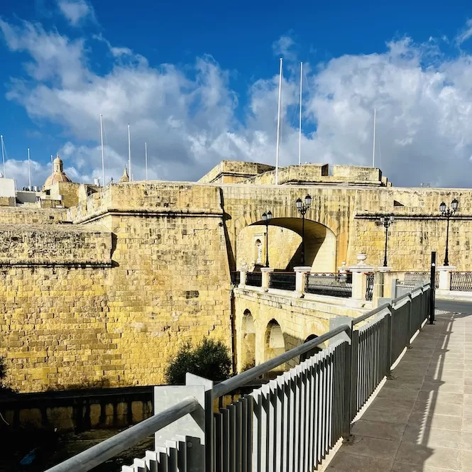 Three Cities in Malta - Fortifications at the Entrance of Birgu