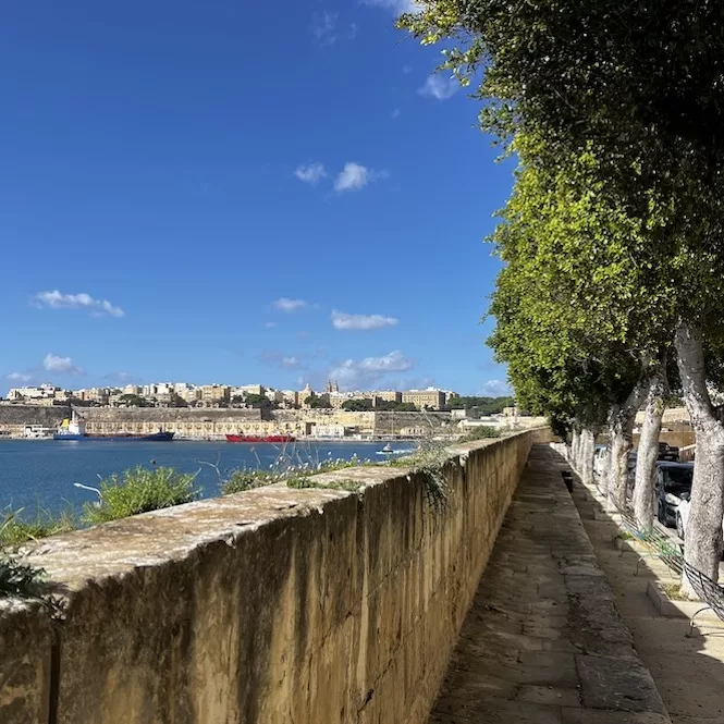 Three Cities in Malta - Walking along the Docks in Senglea