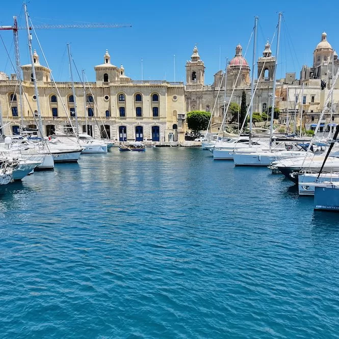 Three Cities in Malta - a View of the Maritime Museum in Birgu