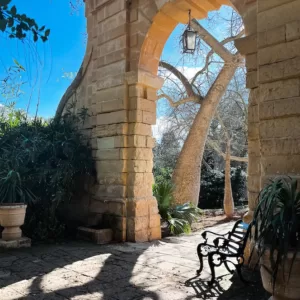 Gardens in Malta - San Anton Gardens Gate