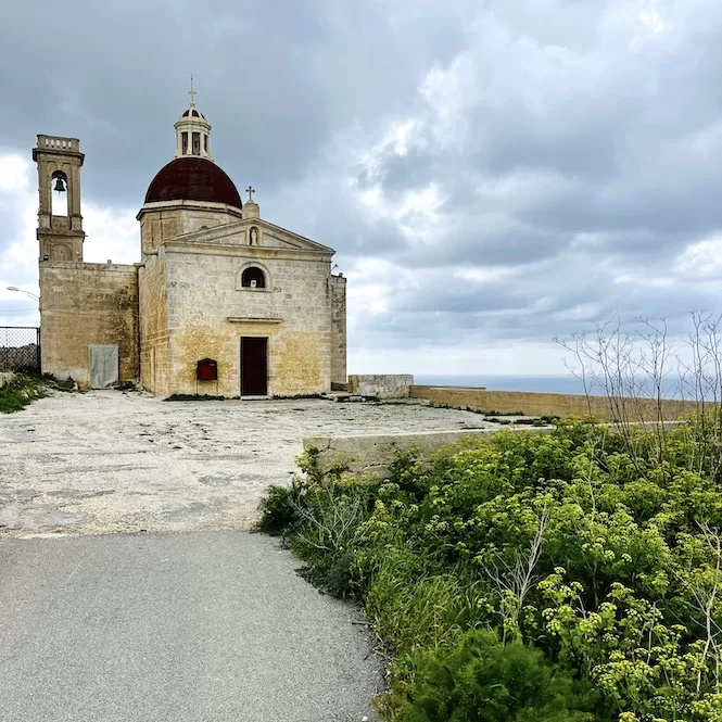 Malta's Cliffs - Medieval Chapel