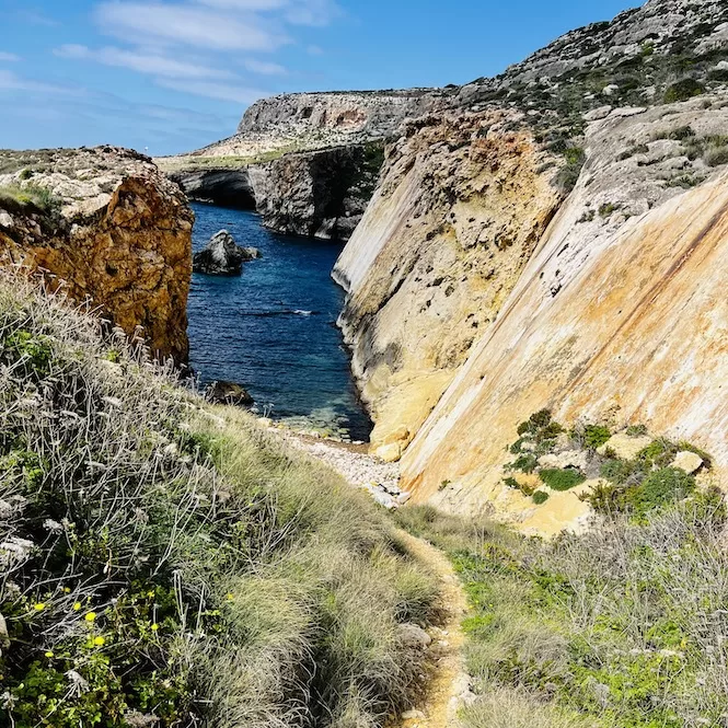Scenic Hike in Malta - Rugged Coastline