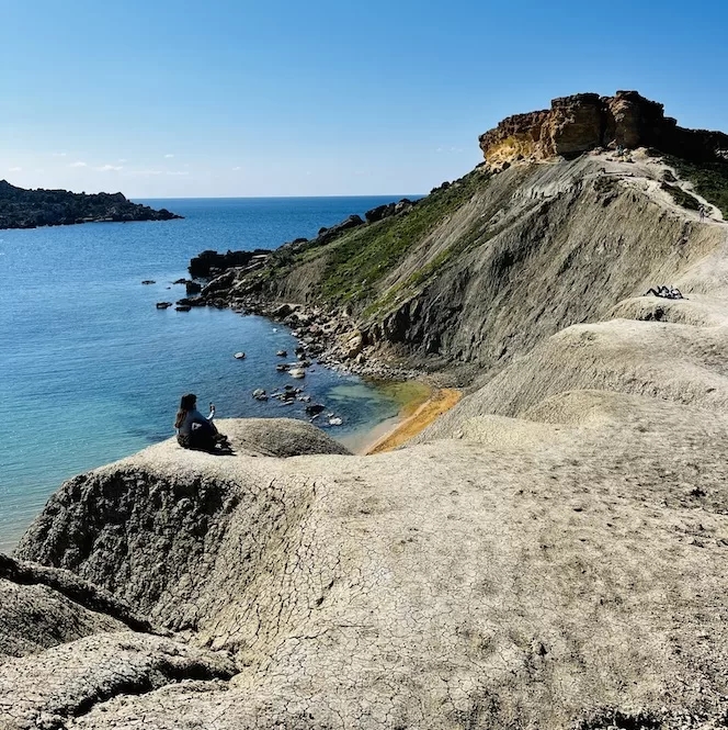 Gnejna Bay - Clay Cliffs