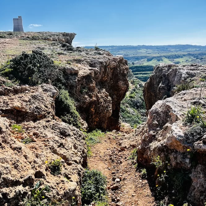 Gnejna Bay - Hikes in the Area