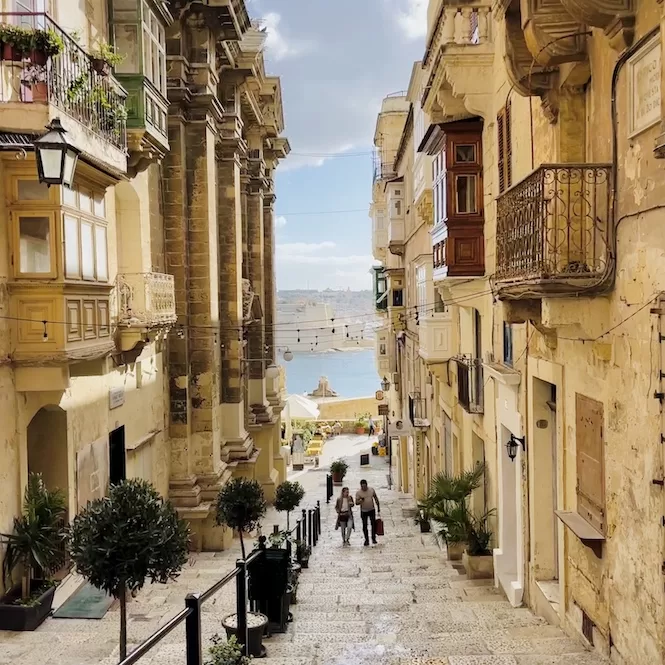 Historical Sites in Malta - Streets of Valletta