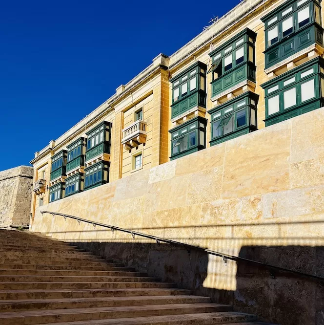 Historical Sites in Malta - Valletta Buildings