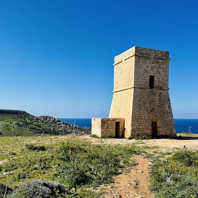 Historical Sites in Malta - Watch Towers Built by the Knights of St John