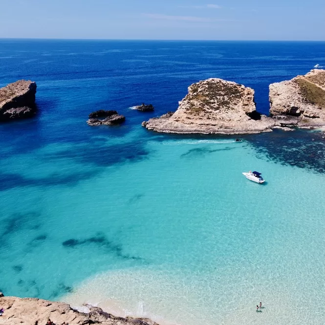 What to do in Malta for a Week - Blue Lagoon in Comino