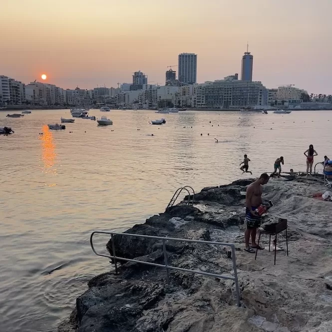 Sliema Beaches - Exiles Beach