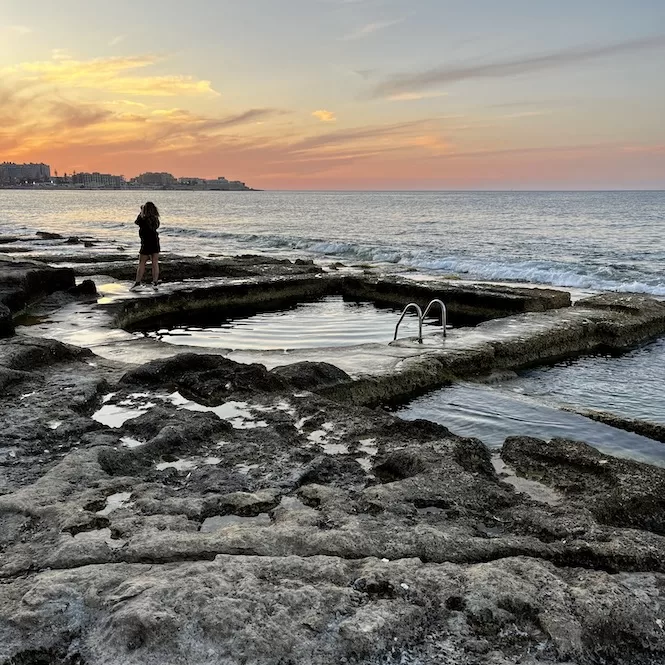 Sliema Beaches - Roman Baths