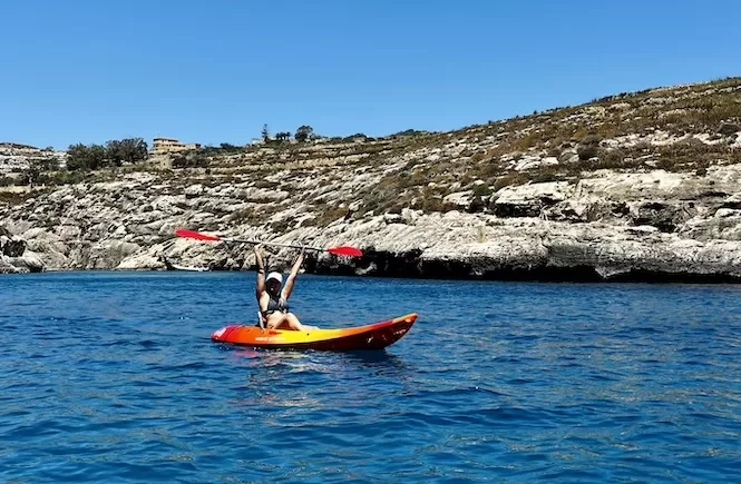 Kayaking in Malta