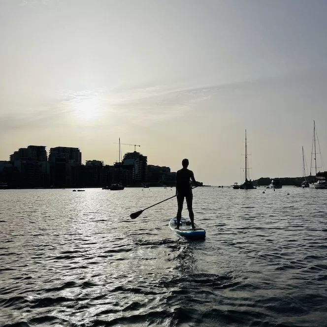 Malta in 4 days - Paddle Boarding