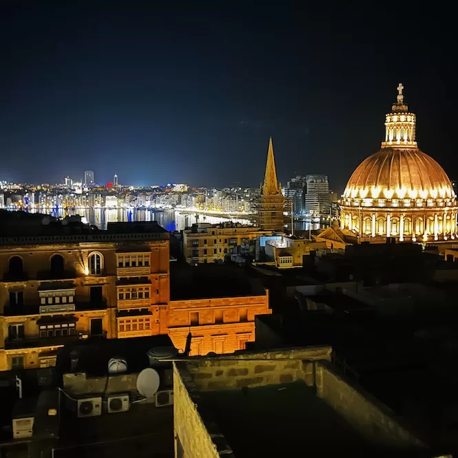 Malta in 4 days - Valletta at Night