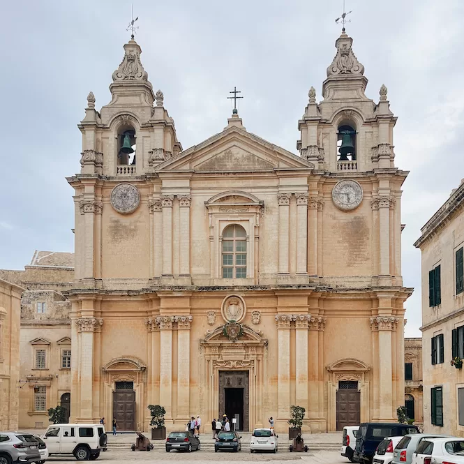 Mdina, The Silent City of Malta - St. Paul's Cathedral