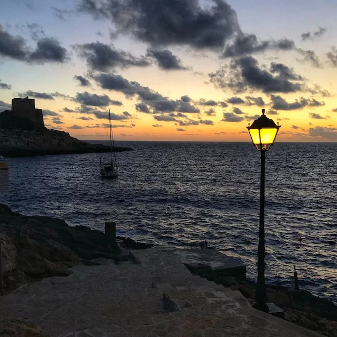 Best Places to See Sunsets in Malta - Sunset in Xlendi