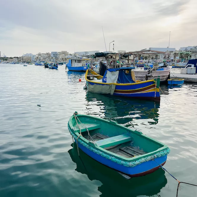 Marsaxlokk Fishing Village - 'Luzzus'