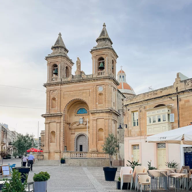 Marsaxlokk Fishing Village - Parish Church of Our Lady of Pompei