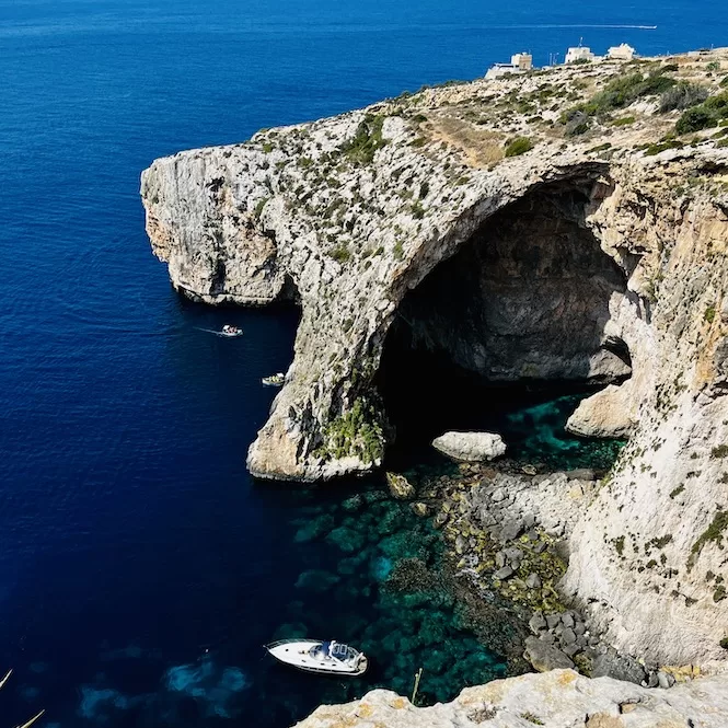 Blue Grotto Malta - Caves