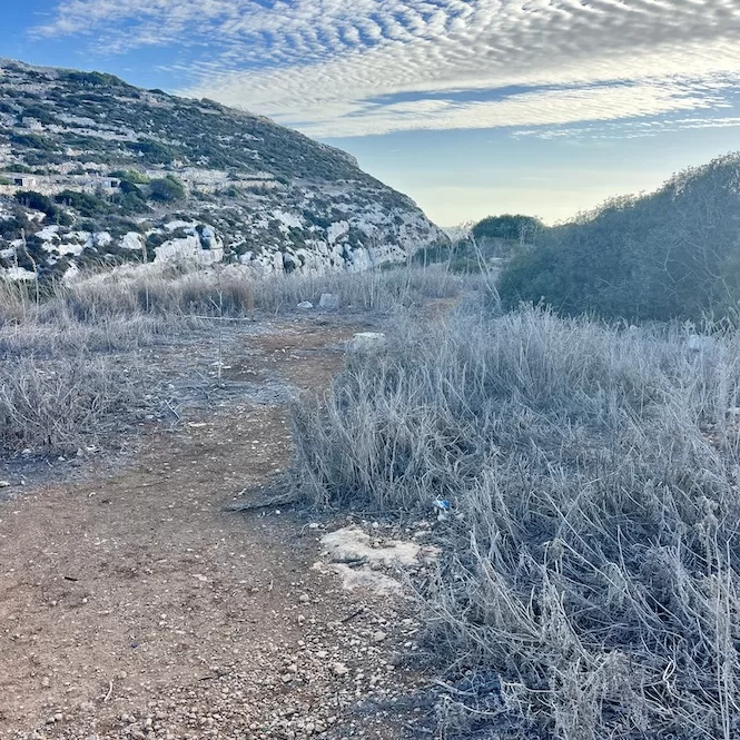 Wied Babu - The View at the Start of the Hike