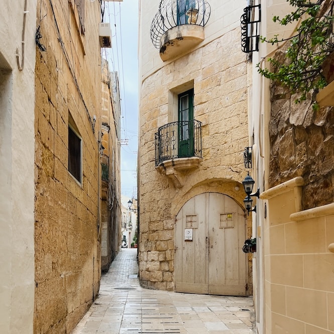 Charming Streets in Victoria, Gozo